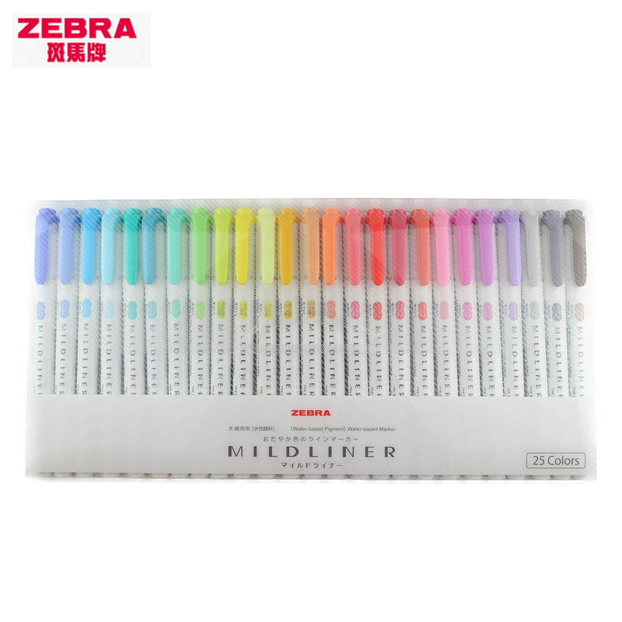 Zebra Pen Mildliner - Zebra Full 35/25 цветов Mildliner маркеры