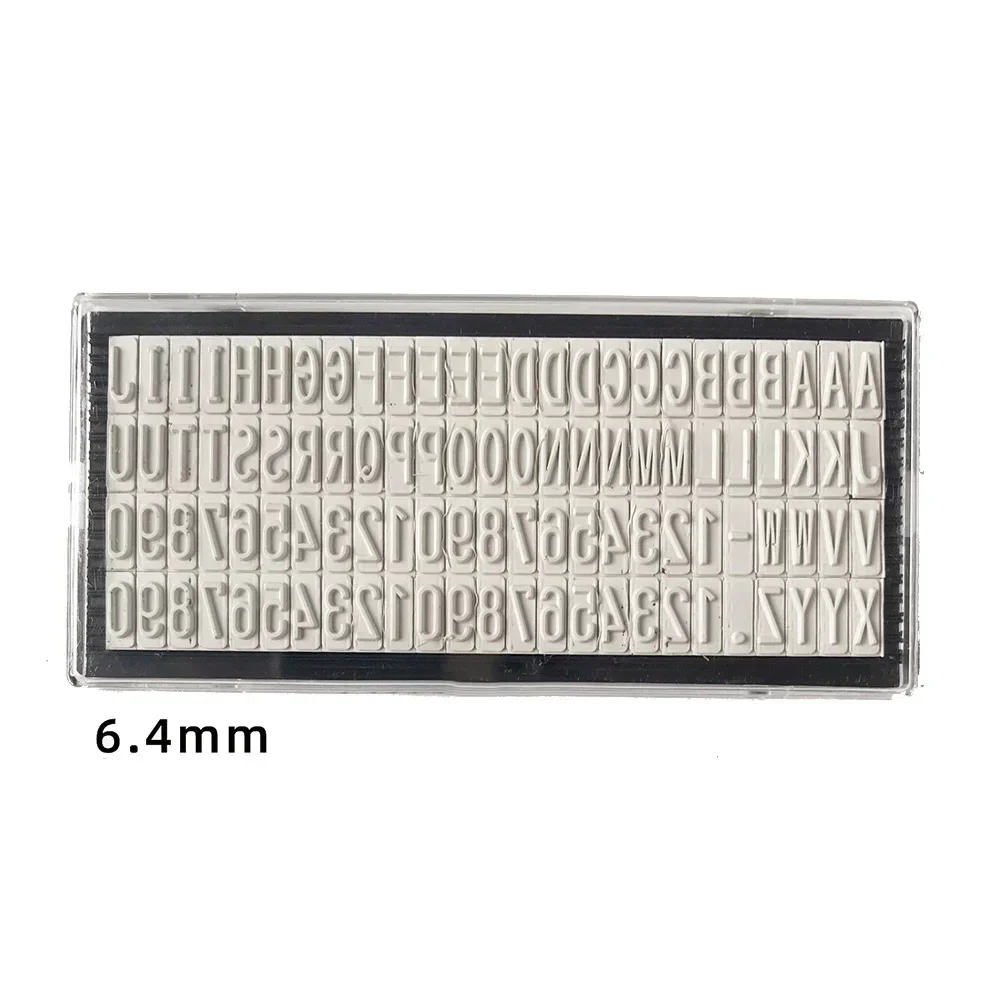 3 мм/4 мм/6,4 мм DIY персонали – обзор и цена Rubber Date Stamp