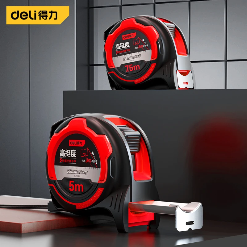 Deli 5/7,5 м утолщенная рулетк – обзор и цена Tape Dispenser Weighted