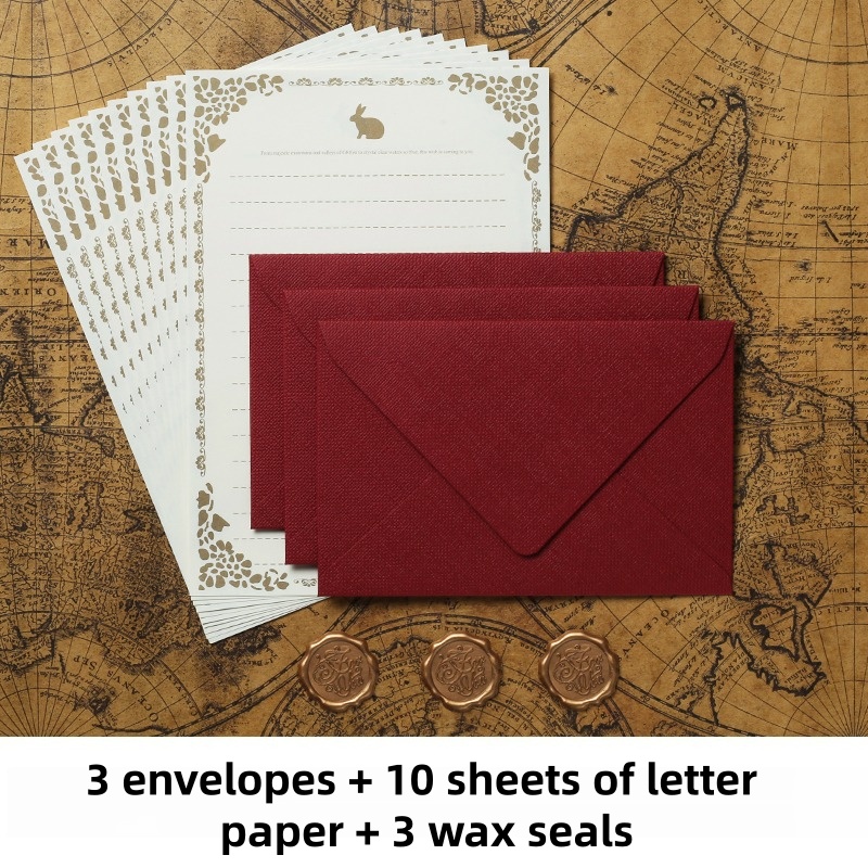 Набор из 16 винтажных льняных  – обзор и цена Wax Seal Stamp Set