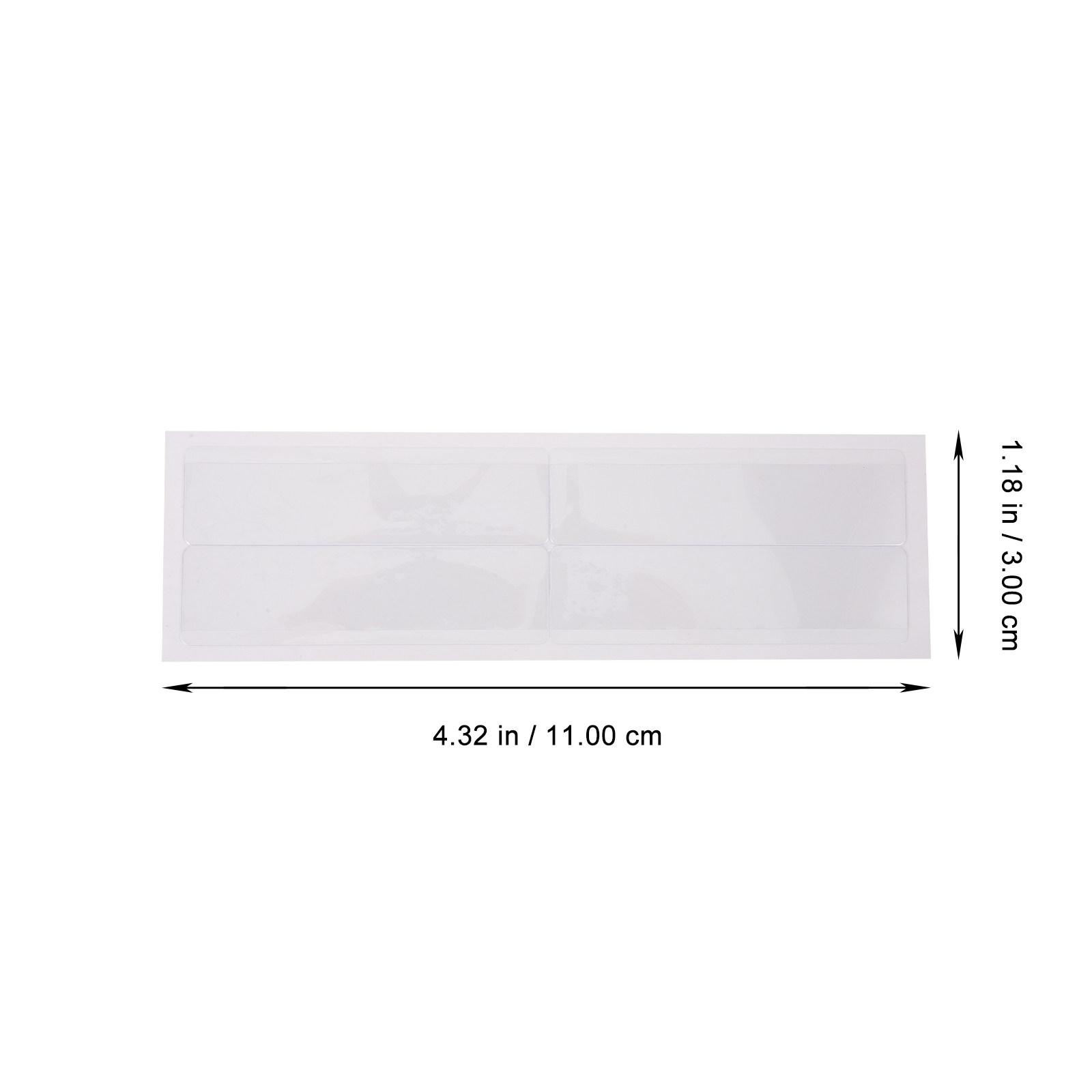 1 комплект прозрачных пластико – обзор и цена Index Card Holder